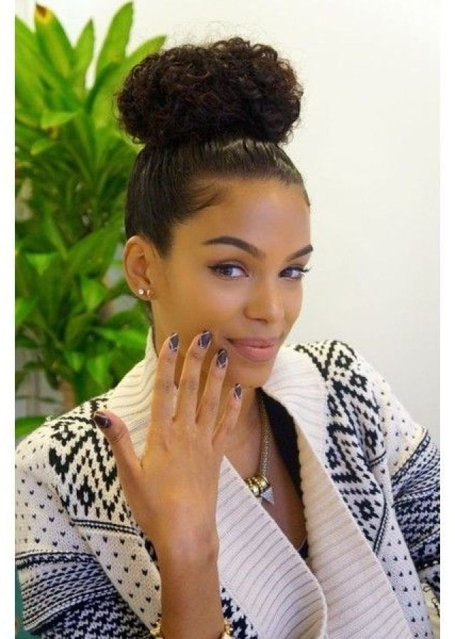 2024 Popular Updo Hairstyles for Black Women with Natural Hair