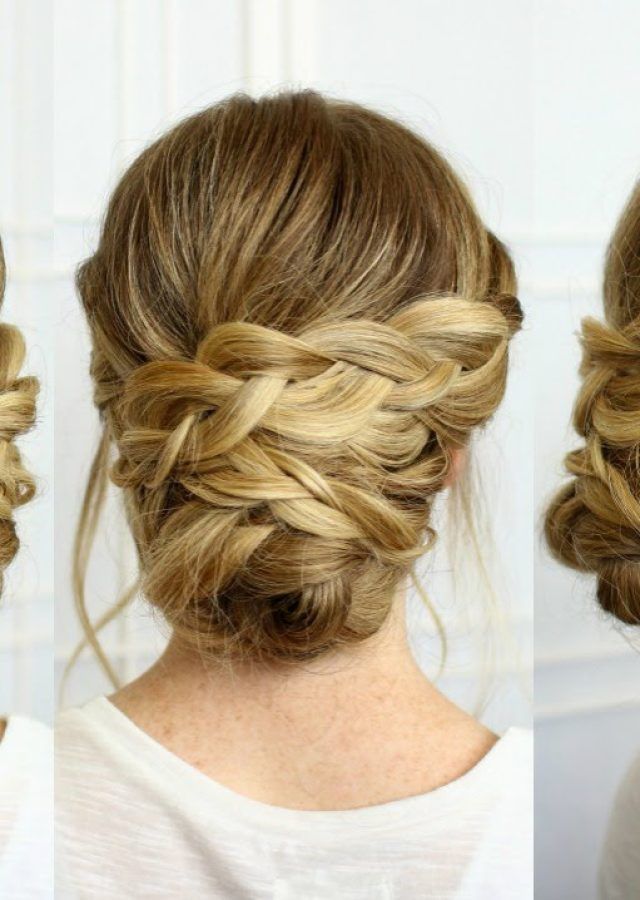 The Best Braided Updo for Long Hair