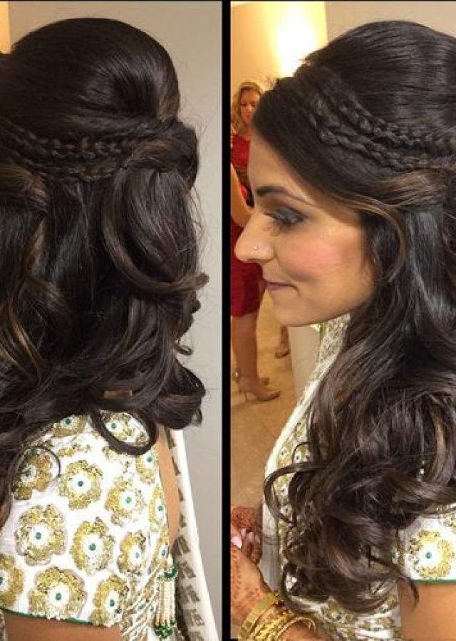 25 Inspirations Indian Bridal Long Hairstyles
