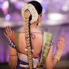 Indian Wedding Hairstyles For Long Hair On Saree (Photo 11 of 15)