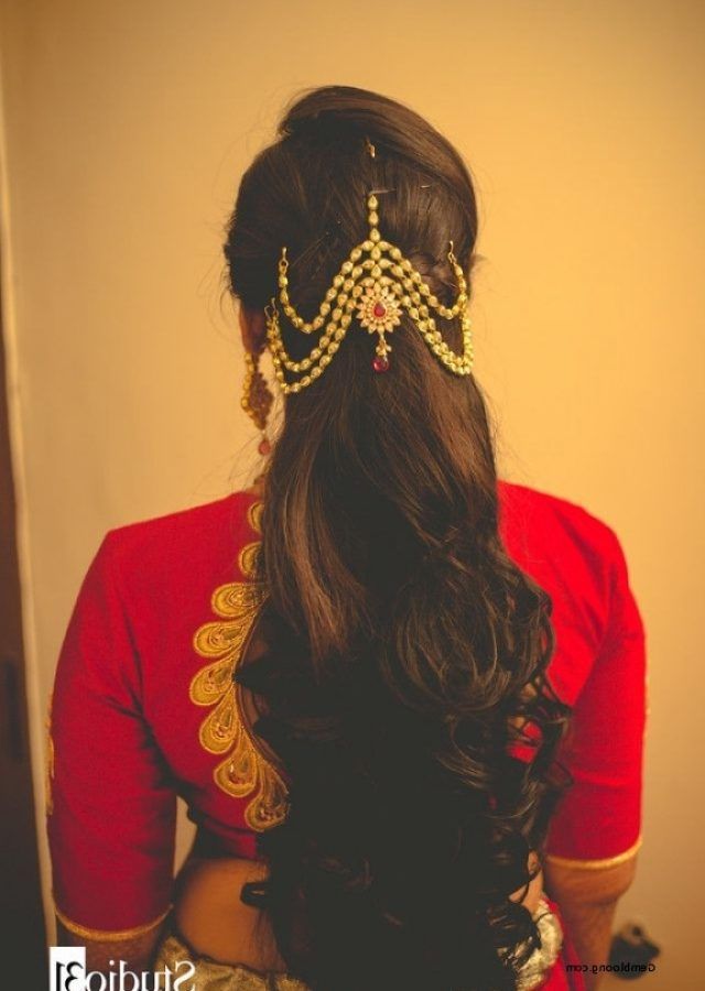 15 Ideas of South Indian Wedding Hairstyles for Medium Length Hair