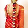Indian Wedding Hairstyles For Long Hair On Saree (Photo 4 of 15)