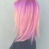 Pink Medium Hairstyles (Photo 7 of 15)