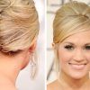 Sleek French Knot Hairstyles With Curls (Photo 19 of 25)