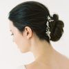 Bridal Chignon Hairstyles With Headband And Veil (Photo 25 of 25)