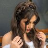 Halo Braided Hairstyles With Long Tendrils (Photo 7 of 25)