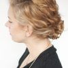 Easy Updo Hairstyles For Curly Hair (Photo 11 of 15)
