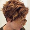 Tapered Brown Pixie Hairstyles With Ginger Curls (Photo 1 of 25)