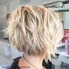 One Length Short Blonde Bob Hairstyles (Photo 4 of 25)
