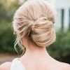 Pinned Back Tousled Waves Bridal Hairstyles (Photo 18 of 25)