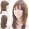 Medium Hairstyles With Bangs For Round Faces (Photo 12 of 25)