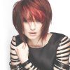 Medium Haircuts With Red Color (Photo 17 of 25)