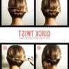 Quick Twist Updo Hairstyles (Photo 2 of 15)