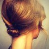 Bridal Mid-Bun Hairstyles With A Bouffant (Photo 18 of 25)