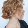 Curly Bun Updo Hairstyles (Photo 9 of 15)