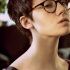 Short Hairstyles for Ladies with Glasses