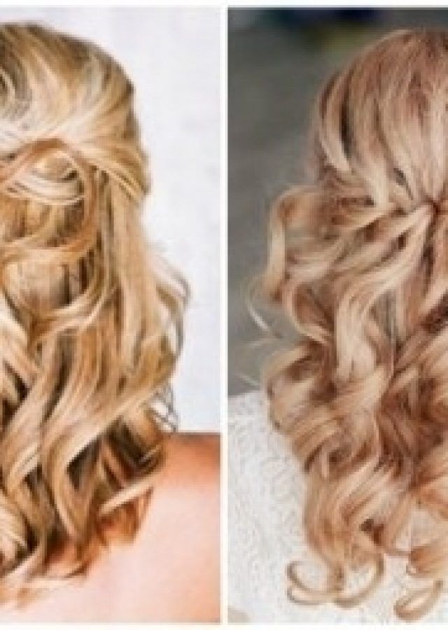 The 15 Best Collection of Down Medium Hair Wedding Hairstyles