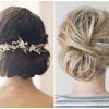 Short Length Hairstyles Appear Longer For Wedding (Photo 24 of 25)