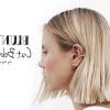 White Blunt Blonde Bob Hairstyles (Photo 21 of 25)