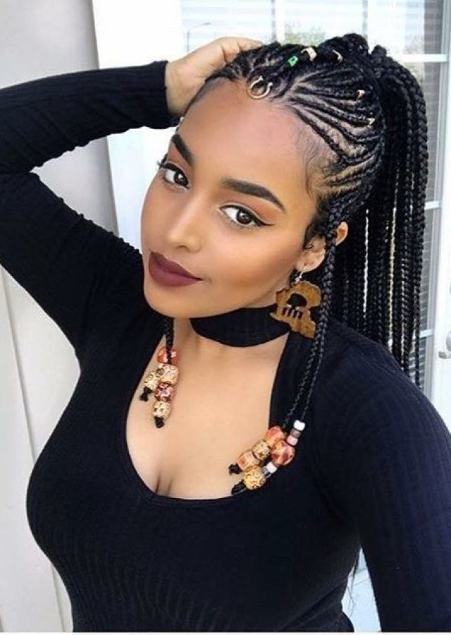 25 the Best Beaded Braids Hairstyles