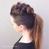 Two-Tone High Ponytail Hairstyles With A Fauxhawk (Photo 7 of 25)