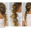 French Braid Ponytail Hairstyles With Bubbles (Photo 14 of 25)