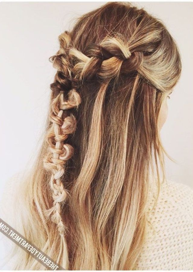 25 Best Collection of Brunette Macrame Braid Hairstyles