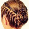 Messy Rope Braid Updo Hairstyles (Photo 14 of 25)