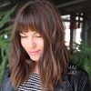 Blunt Lob Haircuts With Straight Bangs (Photo 8 of 25)