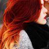 Medium Haircuts With Fiery Ombre Layers (Photo 25 of 25)