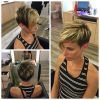 Long Blonde Pixie Haircuts With Root Fade (Photo 16 of 25)