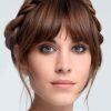 Halo Braided Hairstyles With Bangs (Photo 2 of 25)