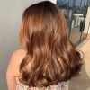 Straight Mid-Length Chestnut Hairstyles With Long Bangs (Photo 23 of 25)