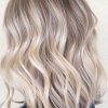 Ash Blonde Lob With Subtle Waves (Photo 13 of 25)
