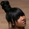Low Black Ponytail Hairstyles With Bangs (Photo 20 of 25)