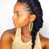 Twisted Lob Braided Hairstyles (Photo 14 of 25)