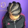 Thick And Thin Asymmetrical Feed-In Braids (Photo 1 of 15)