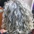 Top 25 of Curly Grayhairstyles