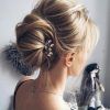 Bouffant And Chignon Bridal Updos For Long Hair (Photo 2 of 25)