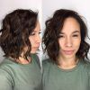 Sexy Tousled Wavy Bob For Brunettes (Photo 16 of 25)