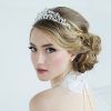 Wedding Hairstyles With Crown (Photo 12 of 15)