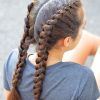 Three Strand Pigtails Braided Hairstyles (Photo 1 of 25)