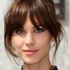 Lob Haircuts With Wavy Curtain Fringe Style (Photo 11 of 25)
