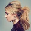 Blonde Flirty Teased Ponytail Hairstyles (Photo 4 of 25)