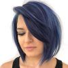Side-Parted Asymmetrical Gray Bob Hairstyles (Photo 3 of 25)