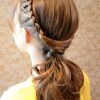 Ponytail Hairstyles With A Braided Element (Photo 7 of 25)