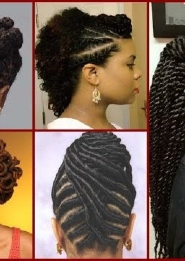 2024 Latest Natural Cornrows and Twist Hairstyles