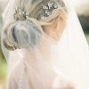 Bridal Chignon Hairstyles With Headband And Veil (Photo 18 of 25)