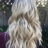Beachy Waves Hairstyles With Blonde Highlights (Photo 23 of 25)