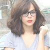 Medium Haircuts For Women Who Wear Glasses (Photo 4 of 25)